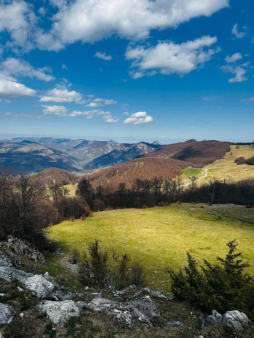 Traseul 4 - Modolești - Lacul Iezerul Ighiel